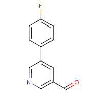 381684-96-4 5-(4-fluorophenyl)pyridine-3-carbaldehyde chemical structure