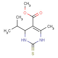 786643-43-4 methyl 6-methyl-4-propan-2-yl-2-sulfanylidene-3,4-dihydro-1H-pyrimidine-5-carboxylate chemical structure