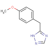 1374135-20-2 5-[(4-methoxyphenyl)methyl]-1H-1,2,4-triazole chemical structure