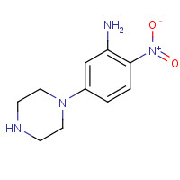 96103-52-5 2-nitro-5-piperazin-1-ylaniline chemical structure