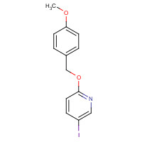1192064-49-5 5-iodo-2-[(4-methoxyphenyl)methoxy]pyridine chemical structure
