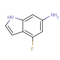 885518-26-3 4-fluoro-1H-indol-6-amine chemical structure