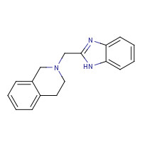 159557-21-8 2-(1H-benzimidazol-2-ylmethyl)-3,4-dihydro-1H-isoquinoline chemical structure