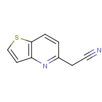1352898-55-5 2-thieno[3,2-b]pyridin-5-ylacetonitrile chemical structure