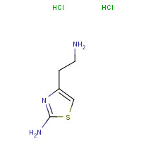 89364-16-9 4-(2-aminoethyl)-1,3-thiazol-2-amine;dihydrochloride chemical structure