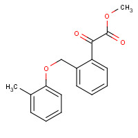 143211-10-3 methyl 2-[2-[(2-methylphenoxy)methyl]phenyl]-2-oxoacetate chemical structure
