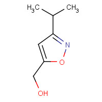14633-17-1 (3-propan-2-yl-1,2-oxazol-5-yl)methanol chemical structure