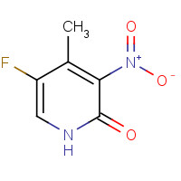 1003711-68-9 5-fluoro-4-methyl-3-nitro-1H-pyridin-2-one chemical structure