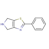 954241-29-3 2-phenyl-5,6-dihydro-4H-pyrrolo[3,4-d][1,3]thiazole chemical structure