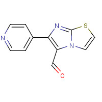 562792-68-1 6-pyridin-4-ylimidazo[2,1-b][1,3]thiazole-5-carbaldehyde chemical structure