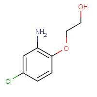 1020970-86-8 2-(2-amino-4-chlorophenoxy)ethanol chemical structure