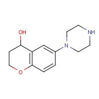 868244-98-8 6-piperazin-1-yl-3,4-dihydro-2H-chromen-4-ol chemical structure