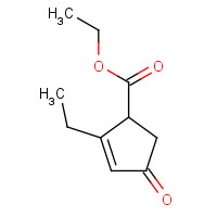 1201187-10-1 ethyl 2-ethyl-4-oxocyclopent-2-ene-1-carboxylate chemical structure
