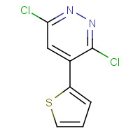 233276-18-1 3,6-dichloro-4-thiophen-2-ylpyridazine chemical structure
