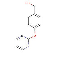 344333-77-3 (4-pyrimidin-2-yloxyphenyl)methanol chemical structure