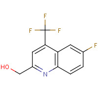 1116339-63-9 [6-fluoro-4-(trifluoromethyl)quinolin-2-yl]methanol chemical structure