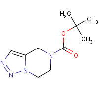 1245782-69-7 tert-butyl 6,7-dihydro-4H-triazolo[1,5-a]pyrazine-5-carboxylate chemical structure