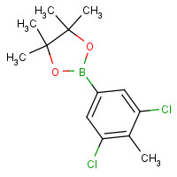 942069-73-0 2-(3,5-dichloro-4-methylphenyl)-4,4,5,5-tetramethyl-1,3,2-dioxaborolane chemical structure