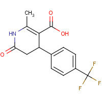 864082-33-7 6-methyl-2-oxo-4-[4-(trifluoromethyl)phenyl]-3,4-dihydro-1H-pyridine-5-carboxylic acid chemical structure