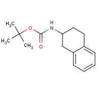 136758-56-0 tert-butyl N-(1,2,3,4-tetrahydronaphthalen-2-yl)carbamate chemical structure