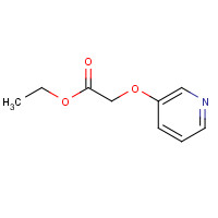18342-98-8 ethyl 2-pyridin-3-yloxyacetate chemical structure