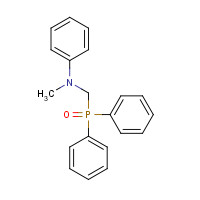 76527-75-8 N-(diphenylphosphorylmethyl)-N-methylaniline chemical structure