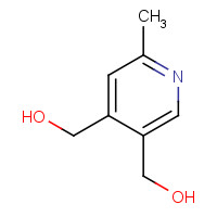 4664-11-3 [5-(hydroxymethyl)-2-methylpyridin-4-yl]methanol chemical structure