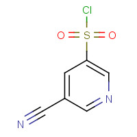 1060804-15-0 5-cyanopyridine-3-sulfonyl chloride chemical structure