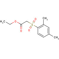 1037154-23-6 ethyl 2-(2,4-dimethylphenyl)sulfonylacetate chemical structure
