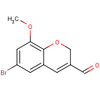 885271-15-8 6-bromo-8-methoxy-2H-chromene-3-carbaldehyde chemical structure