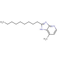 133240-15-0 7-methyl-2-nonyl-1H-imidazo[4,5-b]pyridine chemical structure