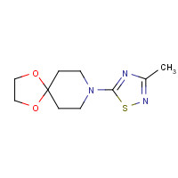 1329672-41-4 8-(3-methyl-1,2,4-thiadiazol-5-yl)-1,4-dioxa-8-azaspiro[4.5]decane chemical structure