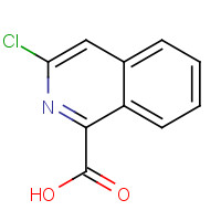 1179149-10-0 3-chloroisoquinoline-1-carboxylic acid chemical structure