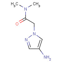 1152841-77-4 2-(4-aminopyrazol-1-yl)-N,N-dimethylacetamide chemical structure