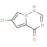 1198475-34-1 6-chloro-1H-pyrrolo[2,1-f][1,2,4]triazin-4-one chemical structure