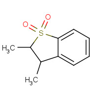 6525-37-7 2,3-dimethyl-2,3-dihydro-1-benzothiophene 1,1-dioxide chemical structure