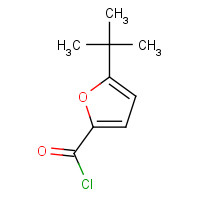57489-92-6 5-tert-butylfuran-2-carbonyl chloride chemical structure