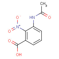 54002-28-7 3-acetamido-2-nitrobenzoic acid chemical structure