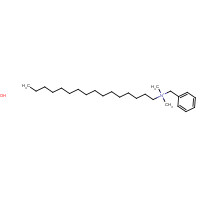 54942-73-3 benzyl-hexadecyl-dimethylazanium;hydroxide chemical structure