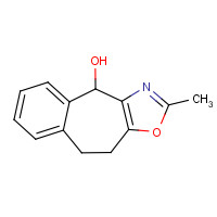 28237-14-1 2-methyl-5,10-dihydro-4H-benzo[1,2]cyclohepta[3,4-c][1,3]oxazol-10-ol chemical structure