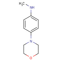 173186-17-9 N-methyl-4-morpholin-4-ylaniline chemical structure