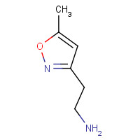 1018662-73-1 2-(5-methyl-1,2-oxazol-3-yl)ethanamine chemical structure
