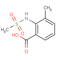 926206-21-5 2-(methanesulfonamido)-3-methylbenzoic acid chemical structure