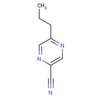 182306-60-1 5-propylpyrazine-2-carbonitrile chemical structure