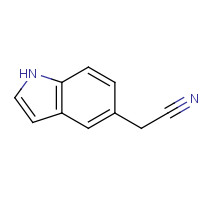 23690-49-5 2-(1H-indol-5-yl)acetonitrile chemical structure