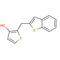 1350835-44-7 2-(1-benzothiophen-2-ylmethyl)thiophen-3-ol chemical structure