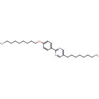 57202-51-4 2-(4-nonoxyphenyl)-5-octylpyrimidine chemical structure