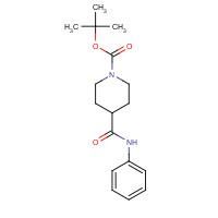 162881-76-7 tert-butyl 4-(phenylcarbamoyl)piperidine-1-carboxylate chemical structure