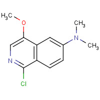 1409950-62-4 1-chloro-4-methoxy-N,N-dimethylisoquinolin-6-amine chemical structure