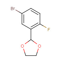 679840-30-3 2-(5-bromo-2-fluorophenyl)-1,3-dioxolane chemical structure